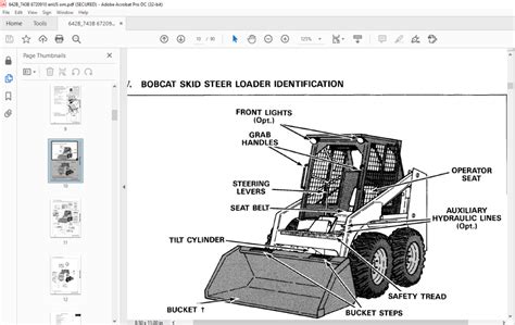 bobcat 642b manual pdf